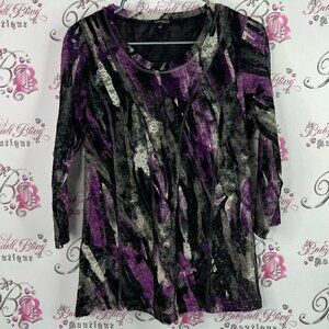 Conrad C collection shirt long sleeve Elegant Women's Multicolor Blouse